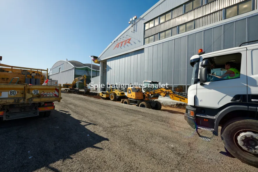 Photo SPIE BATIGNOLLES / MALET - Piste et tarmac