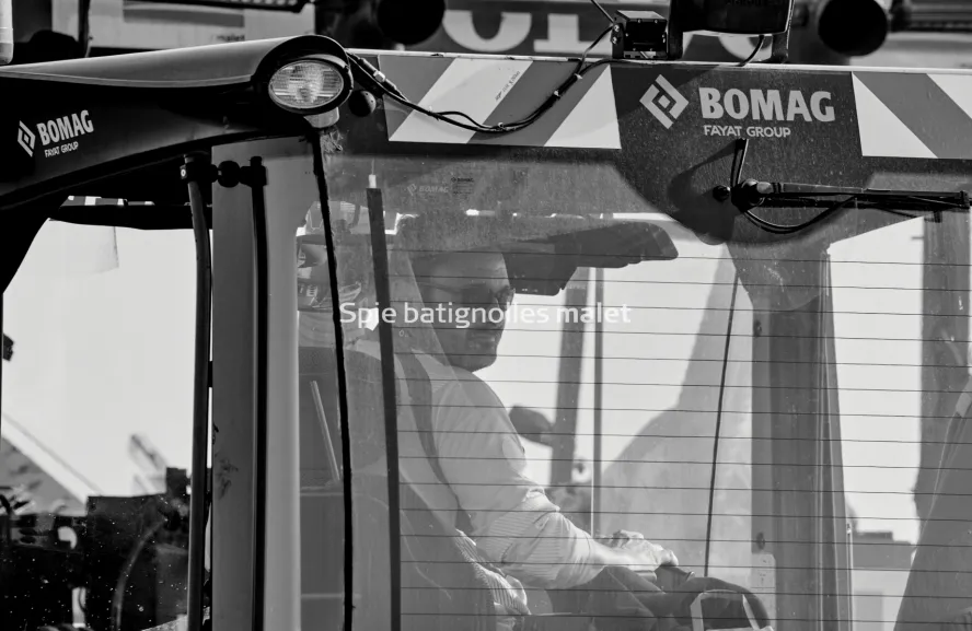 Photo SPIE BATIGNOLLES / MALET - Piste et tarmac