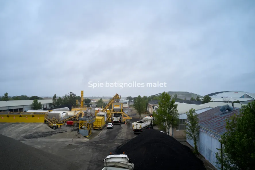Photo SPIE BATIGNOLLES / MALET - Piste et tarmac