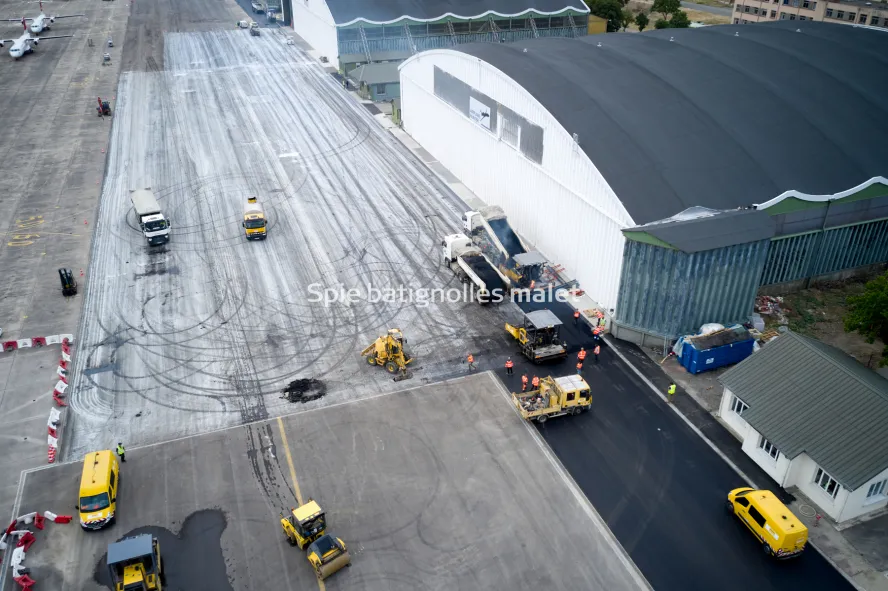 Photo SPIE BATIGNOLLES / MALET - Piste et tarmac