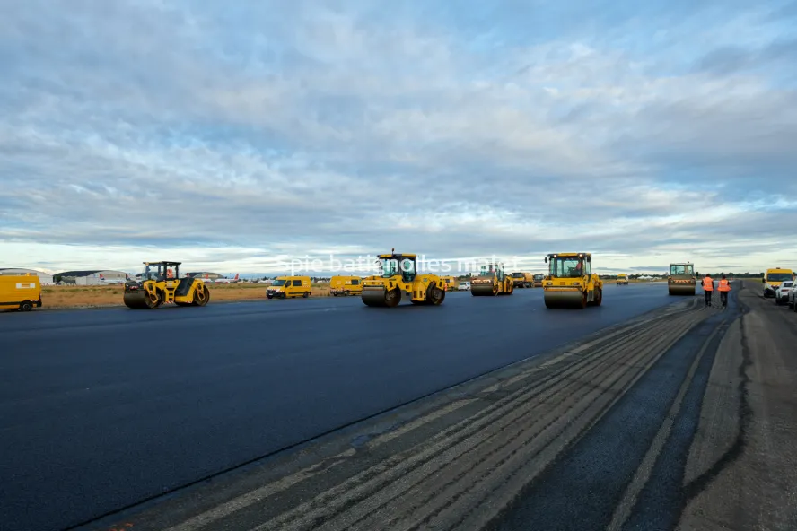 Photo SPIE BATIGNOLLES / MALET - Piste et tarmac