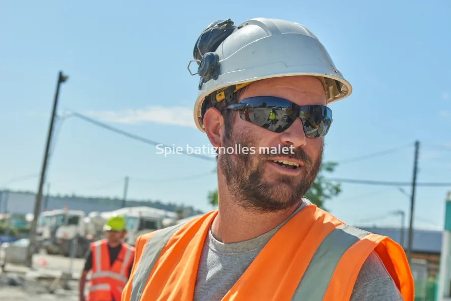 Photo SPIE BATIGNOLLES / MALET - LAFARGE