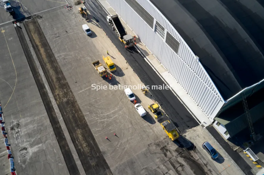 Photo SPIE BATIGNOLLES / MALET - Piste et tarmac