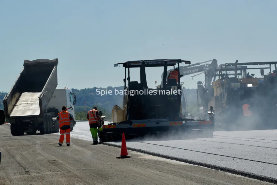 Photo SPIE BATIGNOLLES / MALET - Piste et tarmac