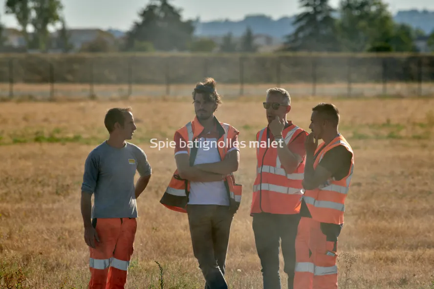 Photo SPIE BATIGNOLLES / MALET - Piste et tarmac