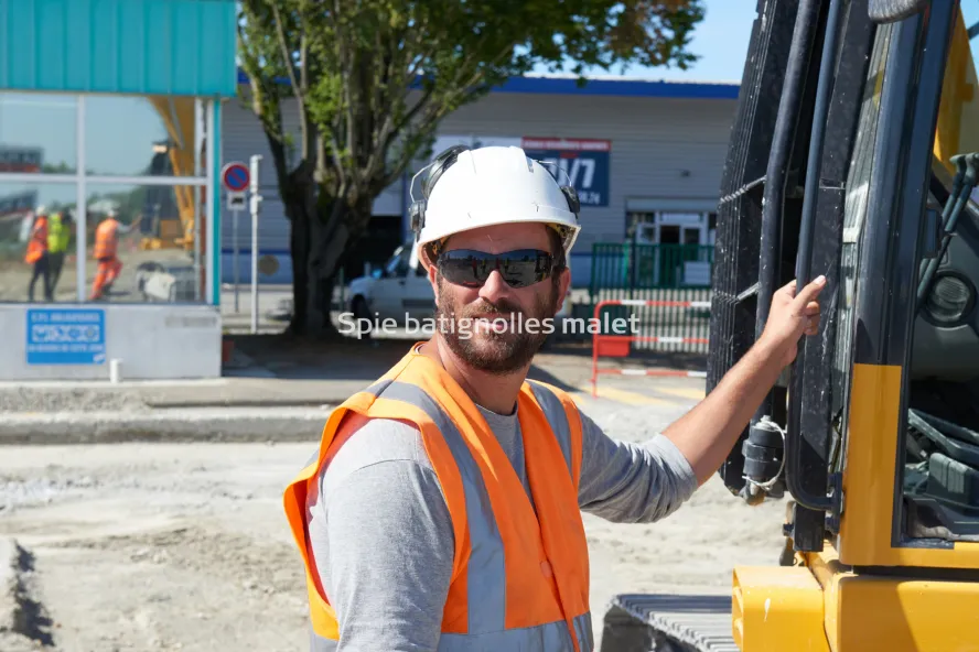 Photo SPIE BATIGNOLLES / MALET - LAFARGE