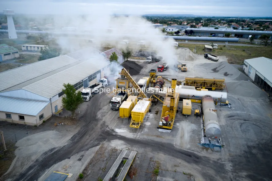 Photo SPIE BATIGNOLLES / MALET - Piste et tarmac