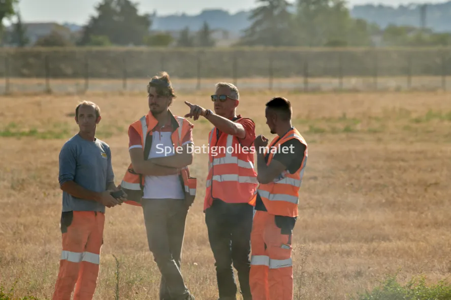 Photo SPIE BATIGNOLLES / MALET - Piste et tarmac
