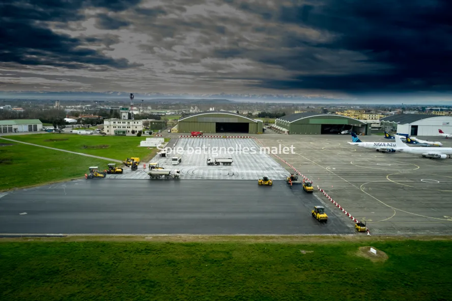 Photo SPIE BATIGNOLLES / MALET - Piste et tarmac