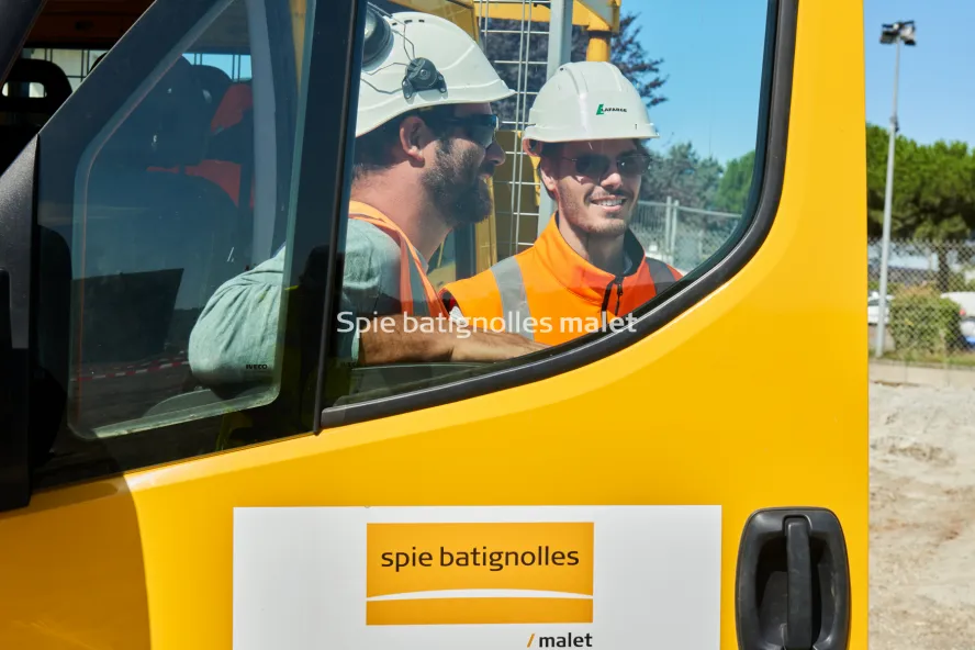 Photo SPIE BATIGNOLLES / MALET - LAFARGE