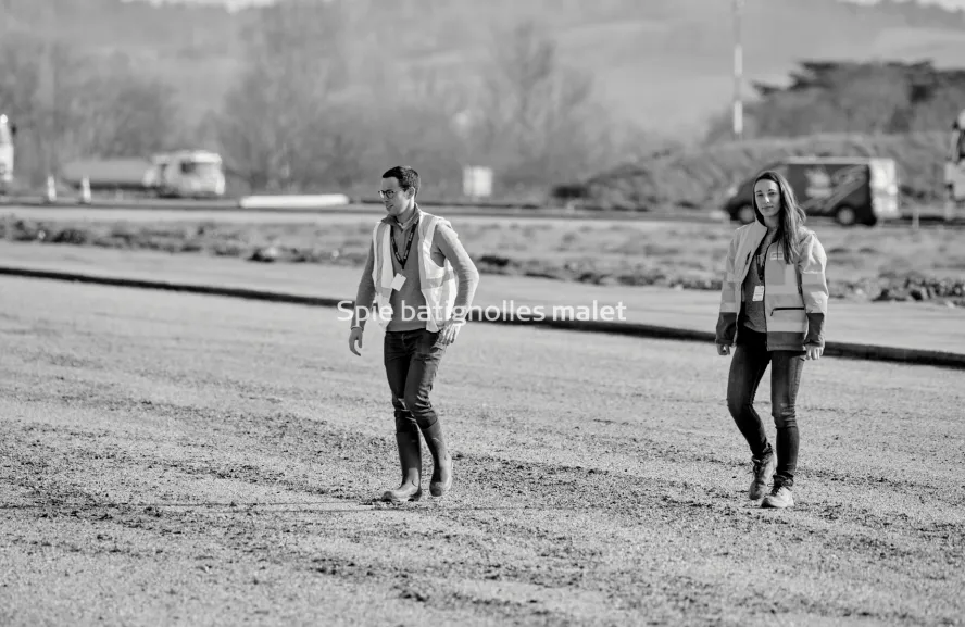 Photo SPIE BATIGNOLLES / MALET - Piste et tarmac