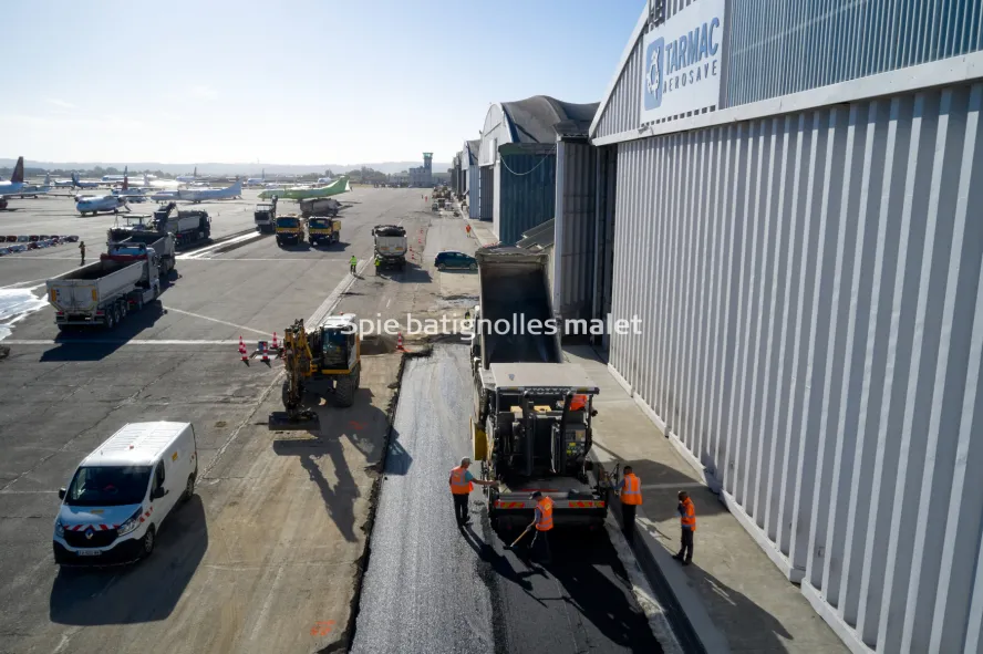 Photo SPIE BATIGNOLLES / MALET - Piste et tarmac