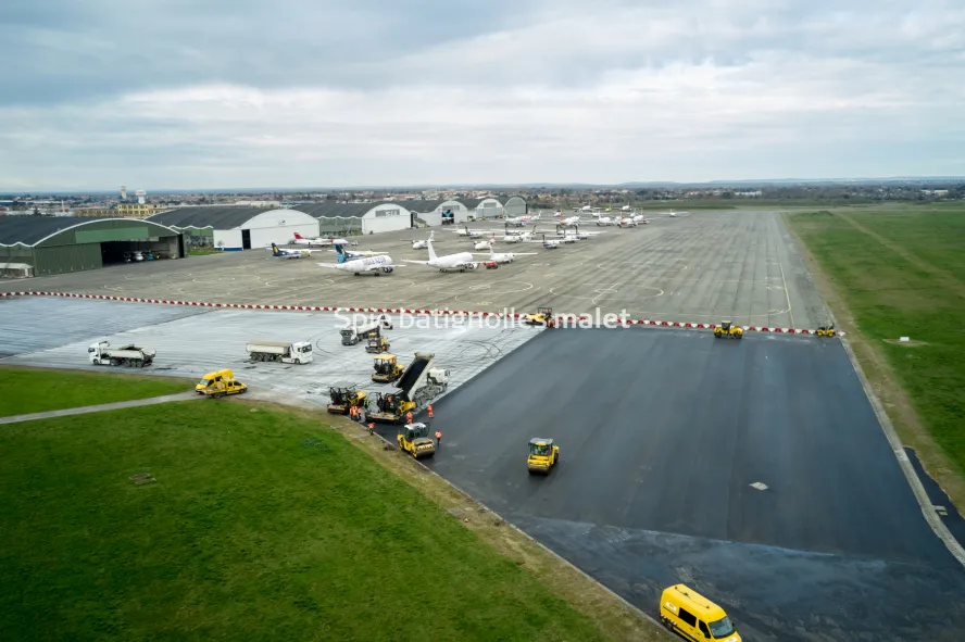 Photo SPIE BATIGNOLLES / MALET - Piste et tarmac