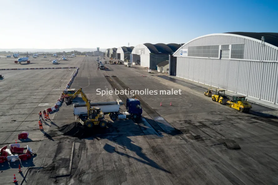 Photo SPIE BATIGNOLLES / MALET - Piste et tarmac