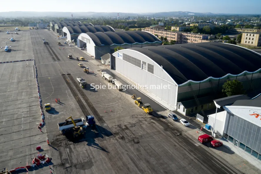 Photo SPIE BATIGNOLLES / MALET - Piste et tarmac