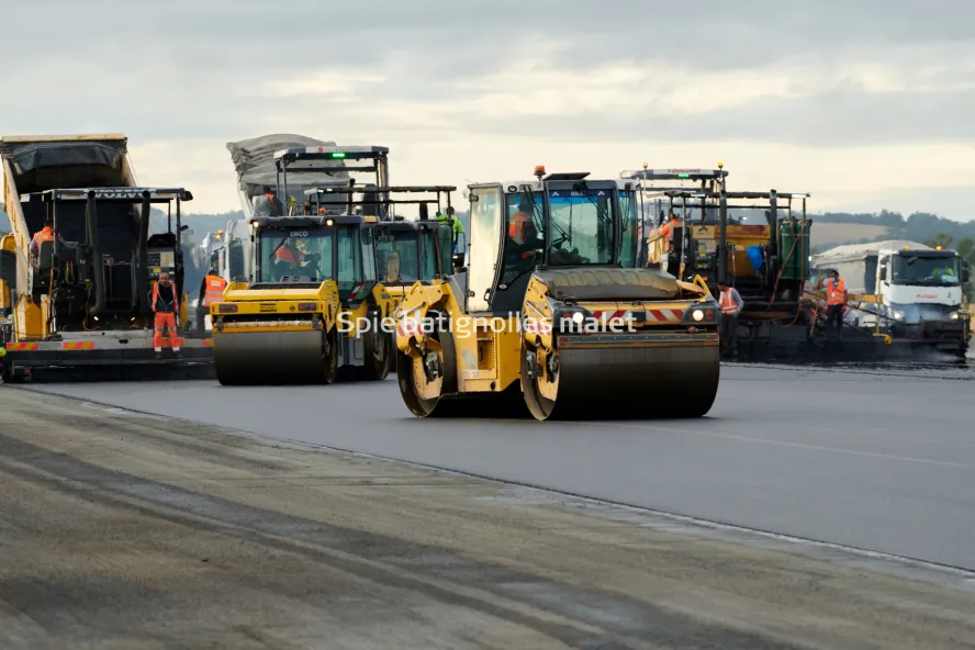 Photo SPIE BATIGNOLLES / MALET - Piste et tarmac