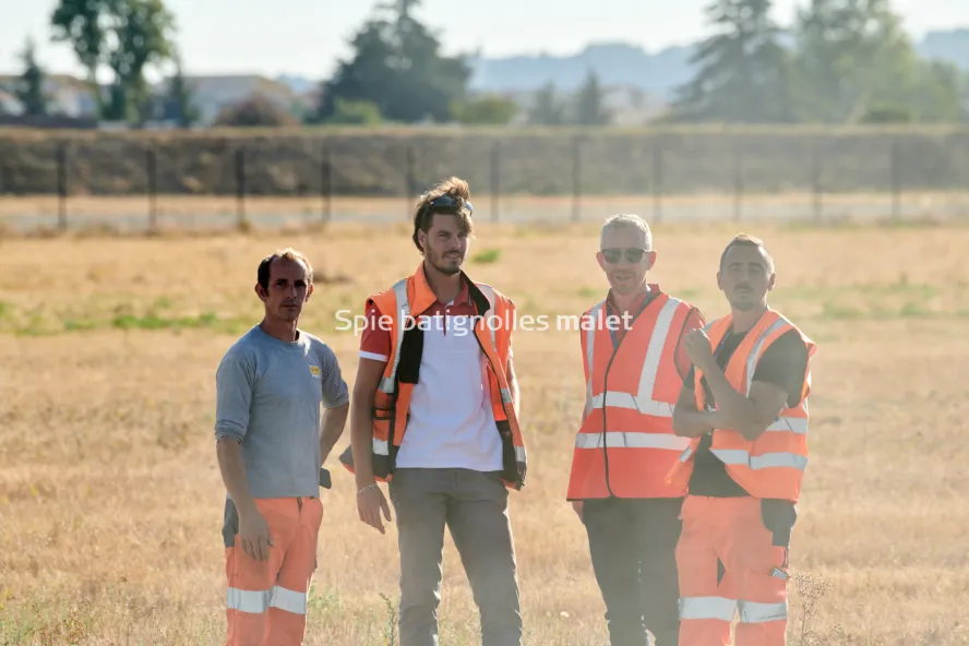 Photo SPIE BATIGNOLLES / MALET - Piste et tarmac