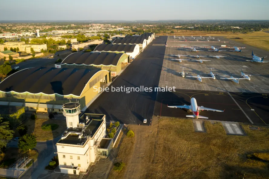 Photo SPIE BATIGNOLLES / MALET - Piste et tarmac