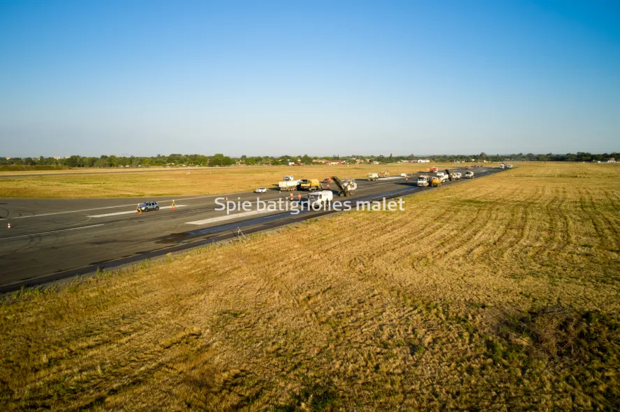 Photo SPIE BATIGNOLLES / MALET - Piste et tarmac