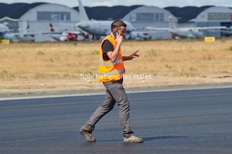 Photo SPIE BATIGNOLLES / MALET - Piste et tarmac