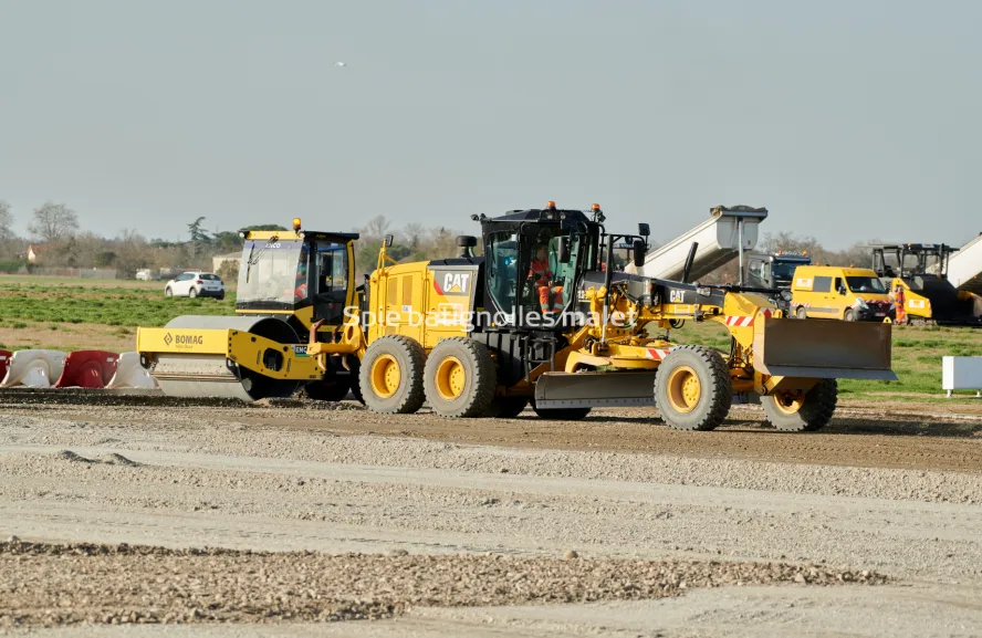 Photo SPIE BATIGNOLLES / MALET - Piste et tarmac