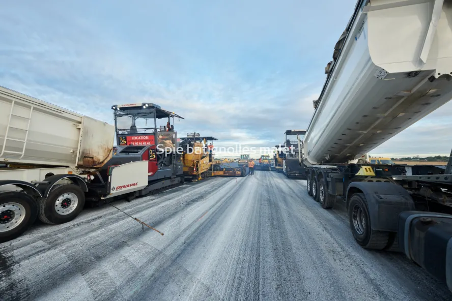 Photo SPIE BATIGNOLLES / MALET - Piste et tarmac