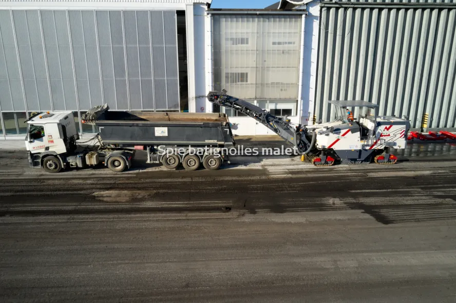Photo SPIE BATIGNOLLES / MALET - Piste et tarmac