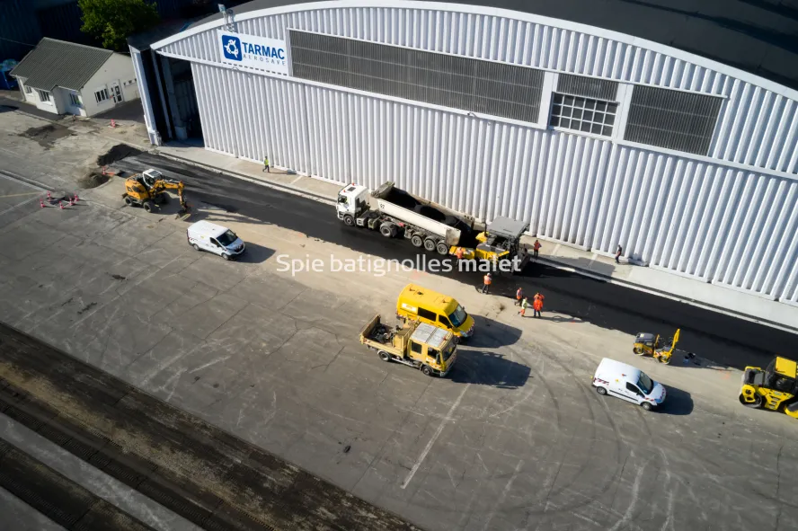 Photo SPIE BATIGNOLLES / MALET - Piste et tarmac
