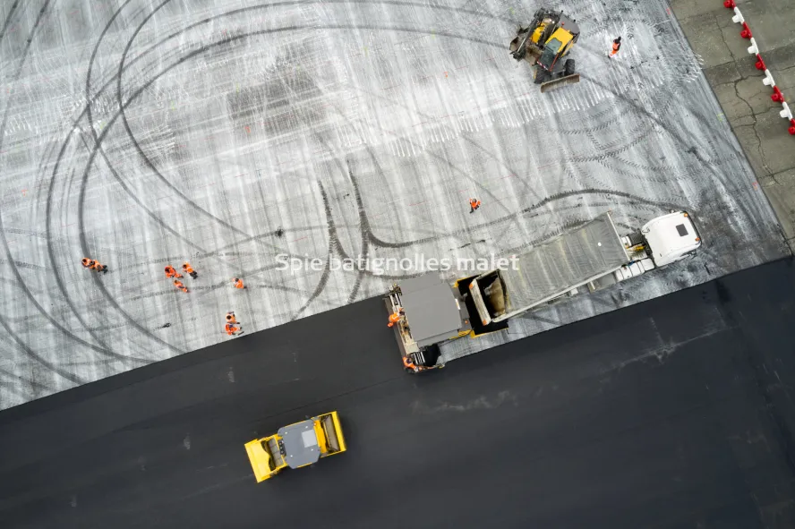 Photo SPIE BATIGNOLLES / MALET - Piste et tarmac