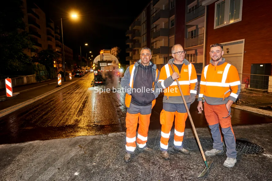 Photo SPIE BATIGNOLLES / MALET - JEANBRHUNES