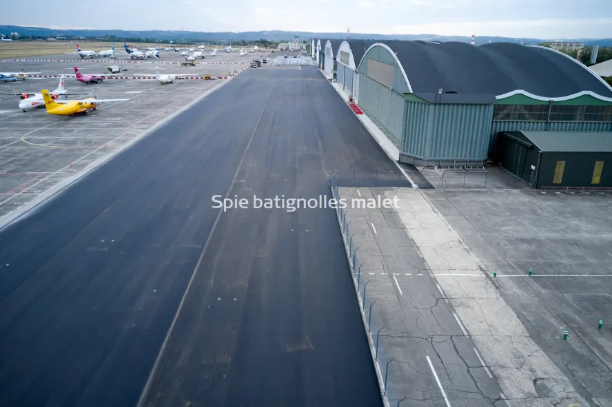 Photo SPIE BATIGNOLLES / MALET - Piste et tarmac