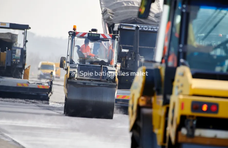 Photo SPIE BATIGNOLLES / MALET - Piste et tarmac