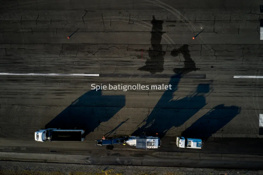 Photo SPIE BATIGNOLLES / MALET - Piste et tarmac