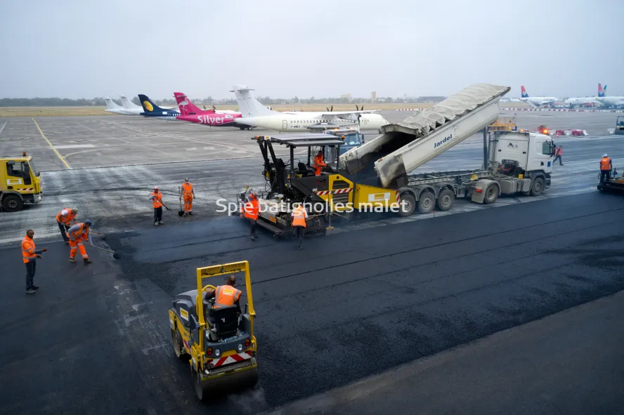 Photo SPIE BATIGNOLLES / MALET - Piste et tarmac