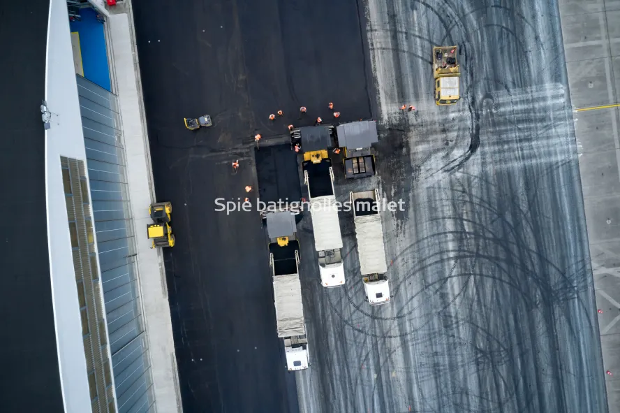 Photo SPIE BATIGNOLLES / MALET - Piste et tarmac