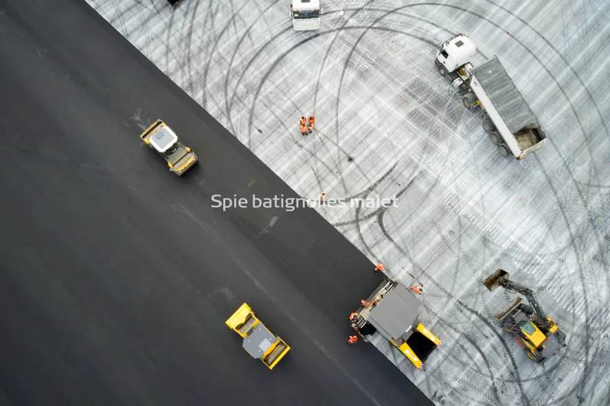 Photo SPIE BATIGNOLLES / MALET - Piste et tarmac