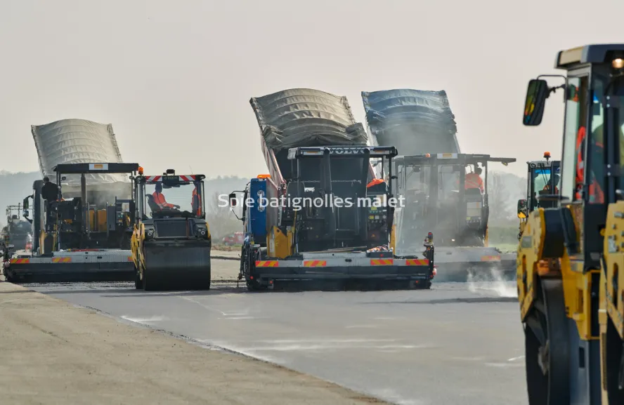 Photo SPIE BATIGNOLLES / MALET - Piste et tarmac