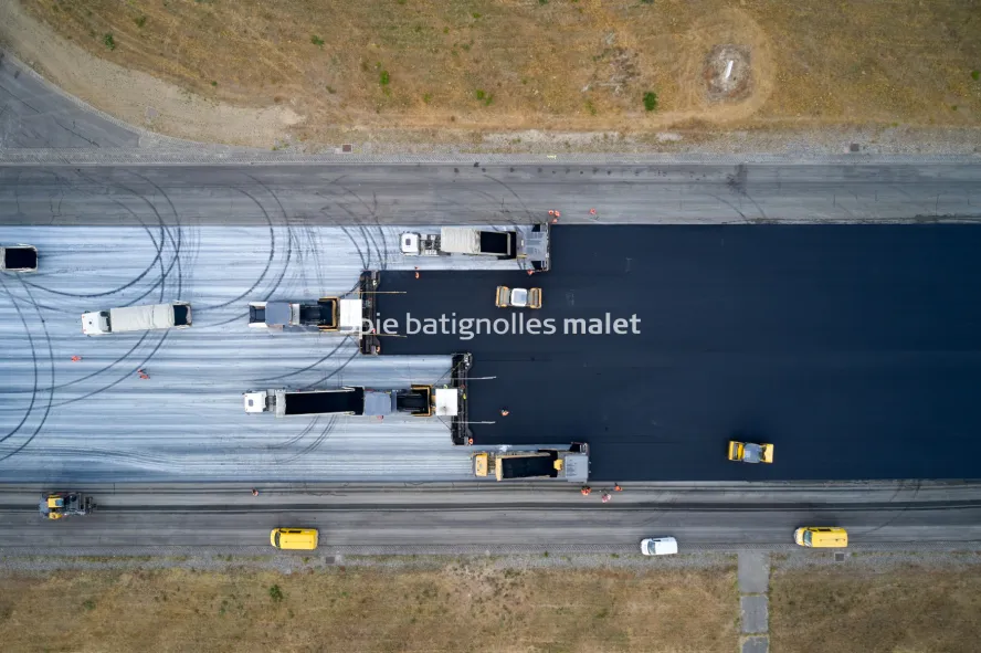 Photo SPIE BATIGNOLLES / MALET - Piste et tarmac