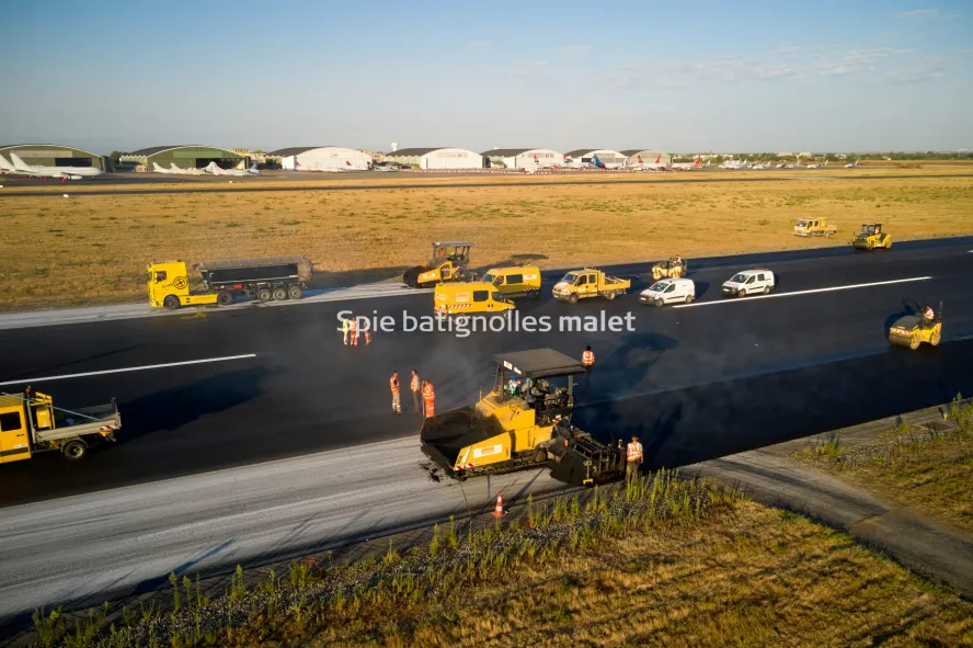 Photo SPIE BATIGNOLLES / MALET - Piste et tarmac