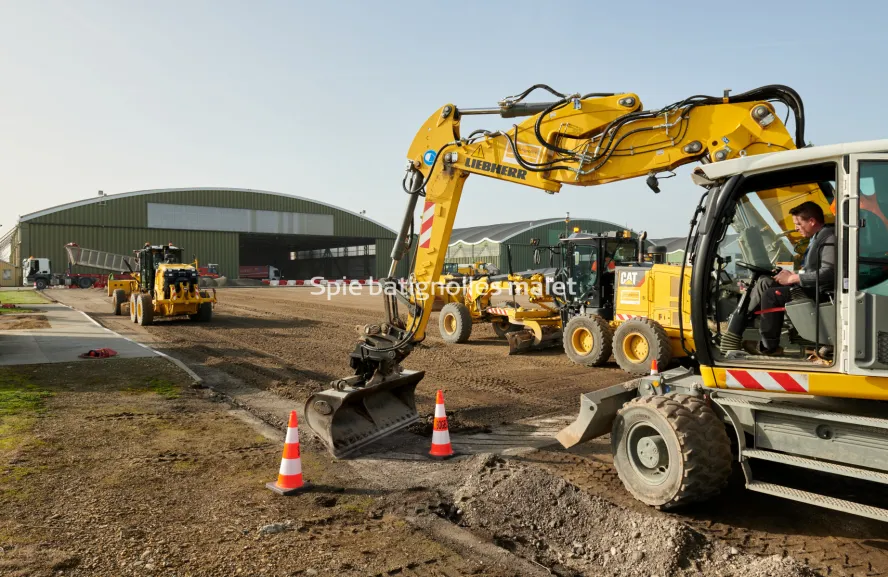 Photo SPIE BATIGNOLLES / MALET - Piste et tarmac